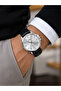 Men's Wristwatch with Black Leather Strap, Casual and Classic Design, Gift Boxed, 2-Year Mechanical Warranty - 3