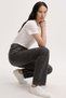 Women's J92 High Waist Straight Jean Pants - Anthracite - 3