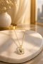 Luxury Necklace with the Phrase I Love You in 100 Languages - 2