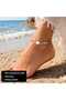 Amora Heart Anklet Heart Sparkle Steel Anklet
