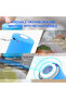 Vacuum Food Sealer with 6 Reusable Bags, 2 x 2 x 3.5 inches, Blue - 6