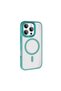 iPhone 16 Pro Case Magsafe Transparent Back Face Camera Raised Silicone Lckc - 6