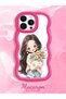iPhone 13 Pro Max Compatible Case Camera Protector Red Silicone Couple Phone Case Girl Pattern - 2