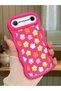 Tecno Pova Slim Compatible Case Camera Protector Red Silicone Couple Phone Case Floral Pattern