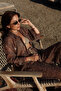Sequin Mesh Shirt