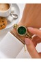 Romanson Vintage Mini Case Special Cord 2 Years Guarantee 3 Atm Women Wrist Watch+Bracelet A2239.29 - 2