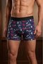 Men's Cotton Patterned Lycra 6-Pack Boxers - 7