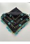 Handcrafted Needlepoint Embroidered Writing/Needlepoint/Needlepoint Yemeni/Handcrafted Cheesecloth/Hand Knitting