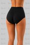 Women's High Waist Shaping Corset Slip Laser Cut Micro Fabric - 4