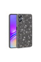 Galaxy A06 Case with Glittering Diamond Stones and Raised Camera Silicone Omsy