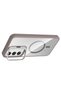 Galaxy S25 Fe Case with Camera Stand, Magsafe Compatible, Transparent Back, Silicone Scks - 5