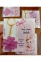 Rabbit Themed Card Clover Keychain 10 Pieces Babyshower Birthday Baby Gifts