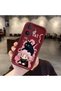 Vivo V60 Compatible Case Camera Protector Claret Red Silicone Couple Phone Case Cat Pattern