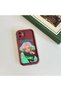 Mi 15t Pro Compatible Case Camera Protector Burgundy Silicone Couple Phone Case Girl Pattern - 7