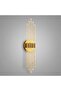 Bhbackhome Aura Medium 39 سم - مصباح حائط LED بتصميم عصري - ذهبي - ضوء النهار - 6
