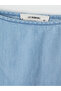 Trendlucky Plus Size Rope Strap Mini Jean Dress with Difference - 6