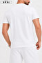 Limited Edition Printed Cotton Fabric Unisex T-Shirt-White Shorts Set - 4