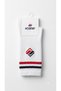 Icone Unisex White Sports Socks, Long Sports Socks, Sports Socks, Socks, White Socks - 6