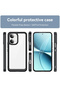 Xiaomi Poco X8 Pro Max Case Camera Protected Shock Absorbing Transparent Back Cover Black - 2