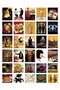 مجموعة ملصقات ذات طابع خاص من Pulp Fiction مكونة من 60 قطعة - صفحة واحدة - للكمبيوتر المحمول