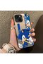 iPhone 15 Plus/14 Plus Compatible Hard Acrylic Back Silicone Edge Lens Protection Case - 3