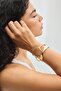 Set of 2 wavy rigid bangles - 2