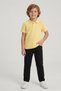 Children's Unisex Cotton Polo Collar Short Sleeve School Uniform T-Shirt (Back to School)