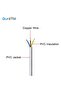 3-Core Electrical Cable, White PVC Insulated Power Wire, Flexible Copper Conductor (3 CORE 10 METER, 4MM) - 2