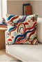 Riviera Swim Club Written Leopard Pattern 2-Piece Decorative Throw Pillow Cover Set, Colorful Retro Summer and Pool Themed Living Room Decor - 4