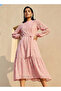 BELTED LACE DRESS
