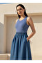 A LINE KNIT WOVEN DRESS - 2