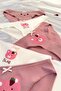 Teddy Bear Printed 5-Piece Women's Slip Panties Set - 3