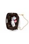 Milano Wicker Hand Knitted Women's Shoulder Bag with Clutch Chain - 8
