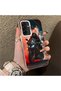 Samsung Galaxy A26 Compatible Silicone Edge Hard Back Case Couple Phone Case with Motor Pattern - 3