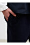 New Season from Güli̇s Gi̇yi̇m Navy Blue Standard Fit Fleece Men's Sweatpants - 3