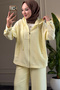 6392 - Stylish Comfortable Modal Fabric Hooded Casual Women's Set - 7