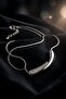 Luxury Embossed Figured 45 cm Adjustable Necklace - 2