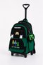 4-Piece School Bag Set with Trolley - Fixed Trolley Folding Stand (Backpack + Thermal Lunch Bag + Pen Holder + Wallet) - 3