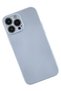 Ilkestor iPhone 13 Pro Max Case Nano Velvet Silicone - (22142) Sky Blue - 3