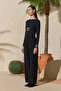 Black Half Elasticated Trousers - 3