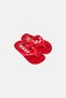 Kids Boy Street Ole Slip On Slippers, Red - 2