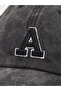 Charcoal (A) Embroidered Baseball Cap - 3