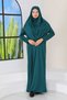 Practical One-Piece Prayer Gown with Headwear, for Bridal Gifts, Gift-Items