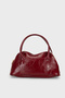 Patent Leather Look Mini Handbag Bag Shk303