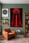 Star Wars Darth Vader Wall Covering – Modern Decorative Quality Fabric Tapestry Wall Tapestry