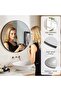 36 Inch Round Wall Mirror for Bathroom, Bedroom, Living Room - 7