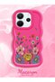 Redmi Note 14 4g Compatible Case Camera Protector Red Silicone Couple Phone Case Floral Pattern - 2