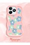 Realme C53 Compatible Case Camera Protector Pink Silicone Couple Phone Case Floral Pattern - 2