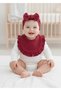 Baby Girl Cotton Bib Headband Set