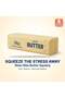 Salt Butter Squishy Toy 14oz (400g) - Slow-Rise Salted Butter Stress Reliever | Soft TPR Squeeze Sensory Fidget Toy for Kids & Adults | Funny Prank Gag Gift - 2